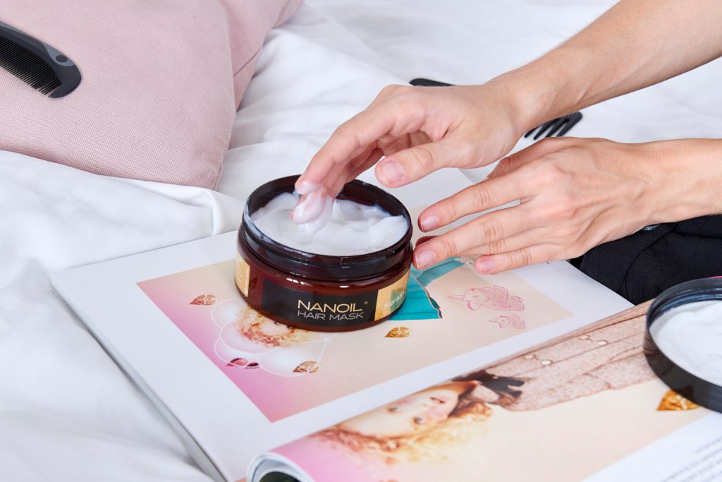 nanoil hair mask with keratin 